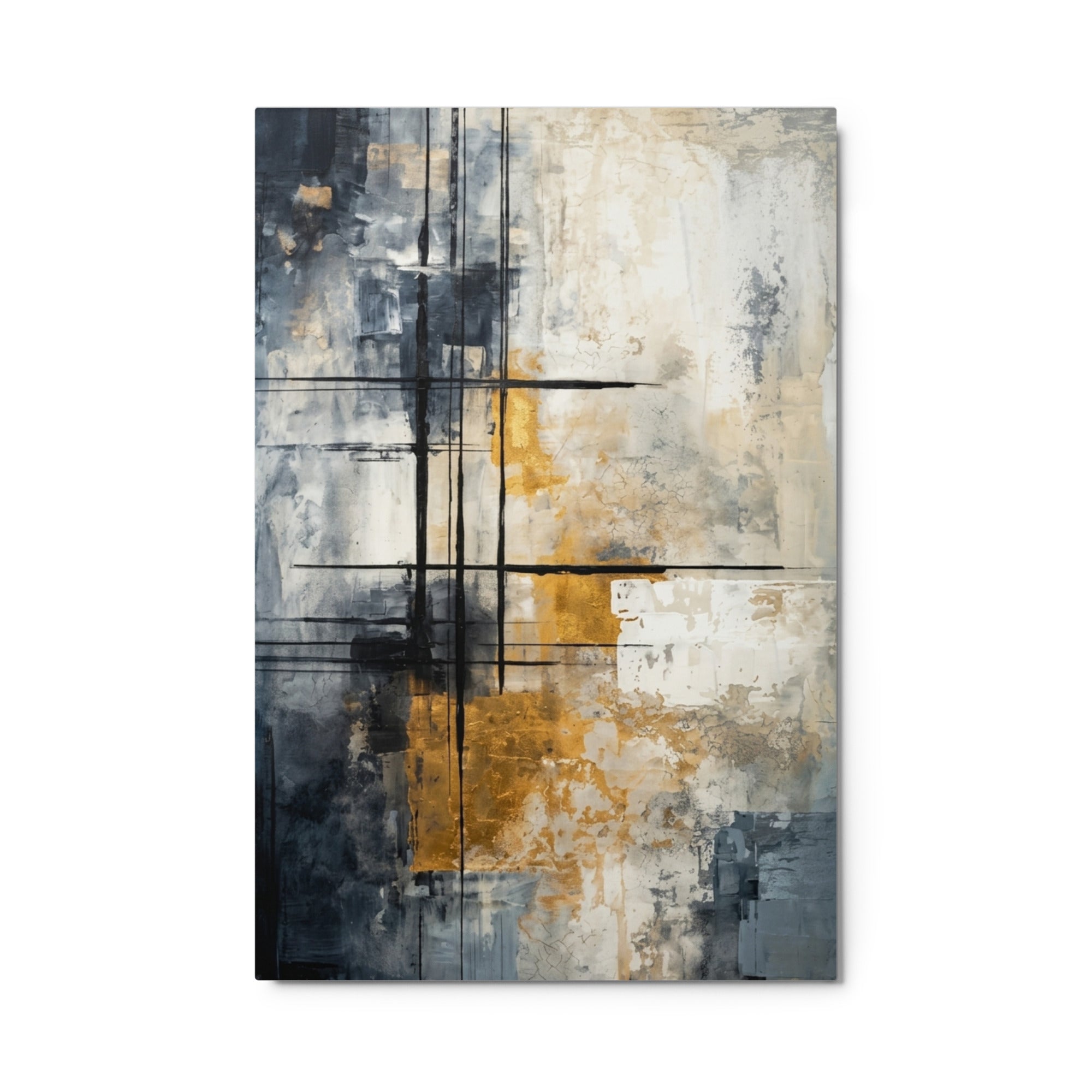 Elitist metal print shown in front view in 8 x 10 inch universal size