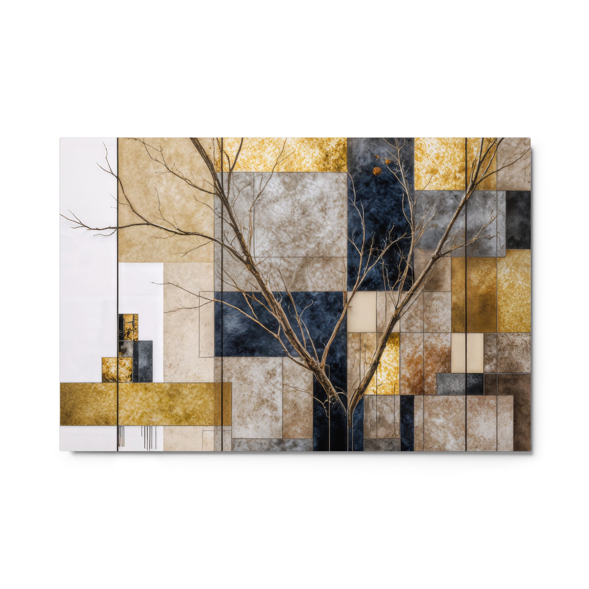 Aurelius metal print product view in 24 x 36 inch statement piece
