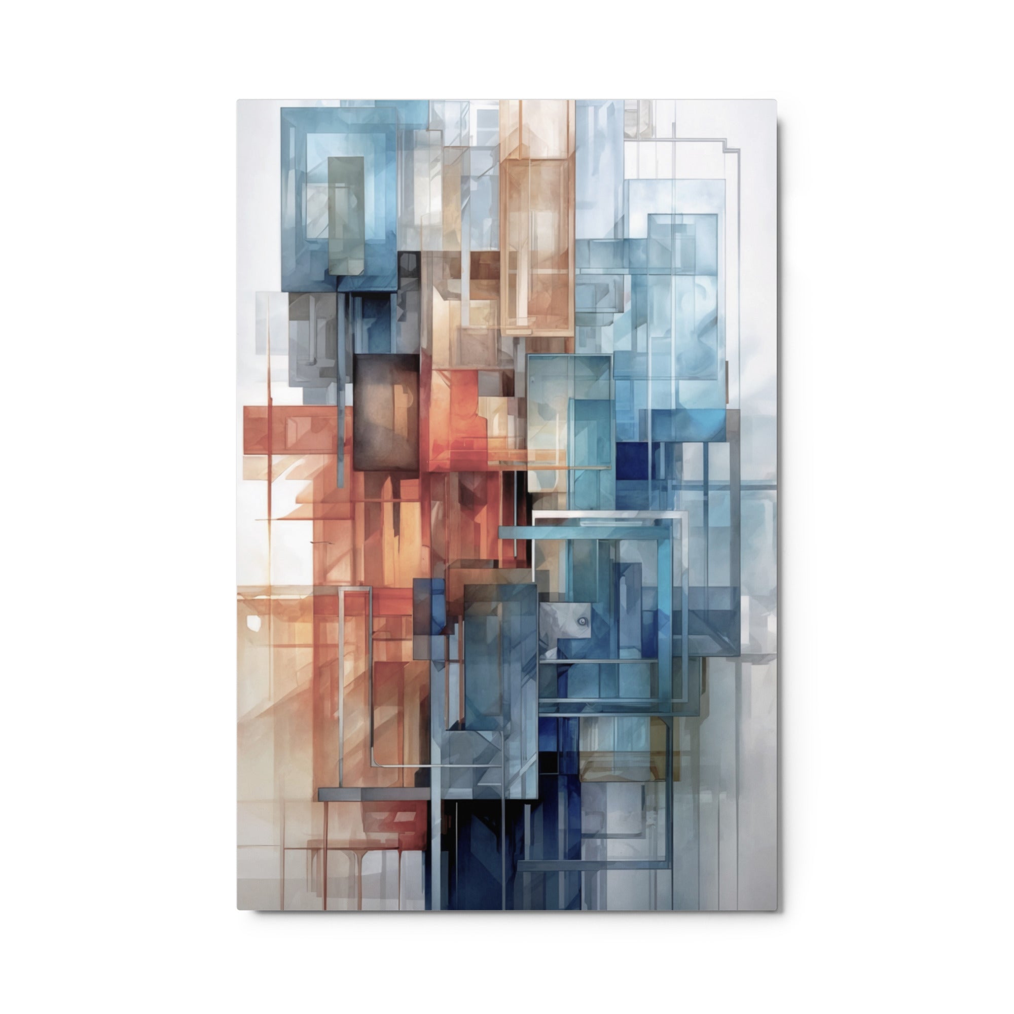 Future wall art product image as a metal print in 20 x 30 inch large size