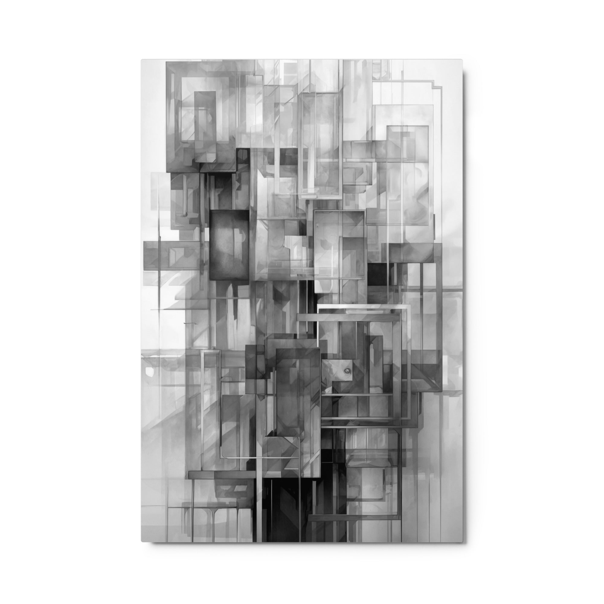 Yesterday metal print front-facing product image