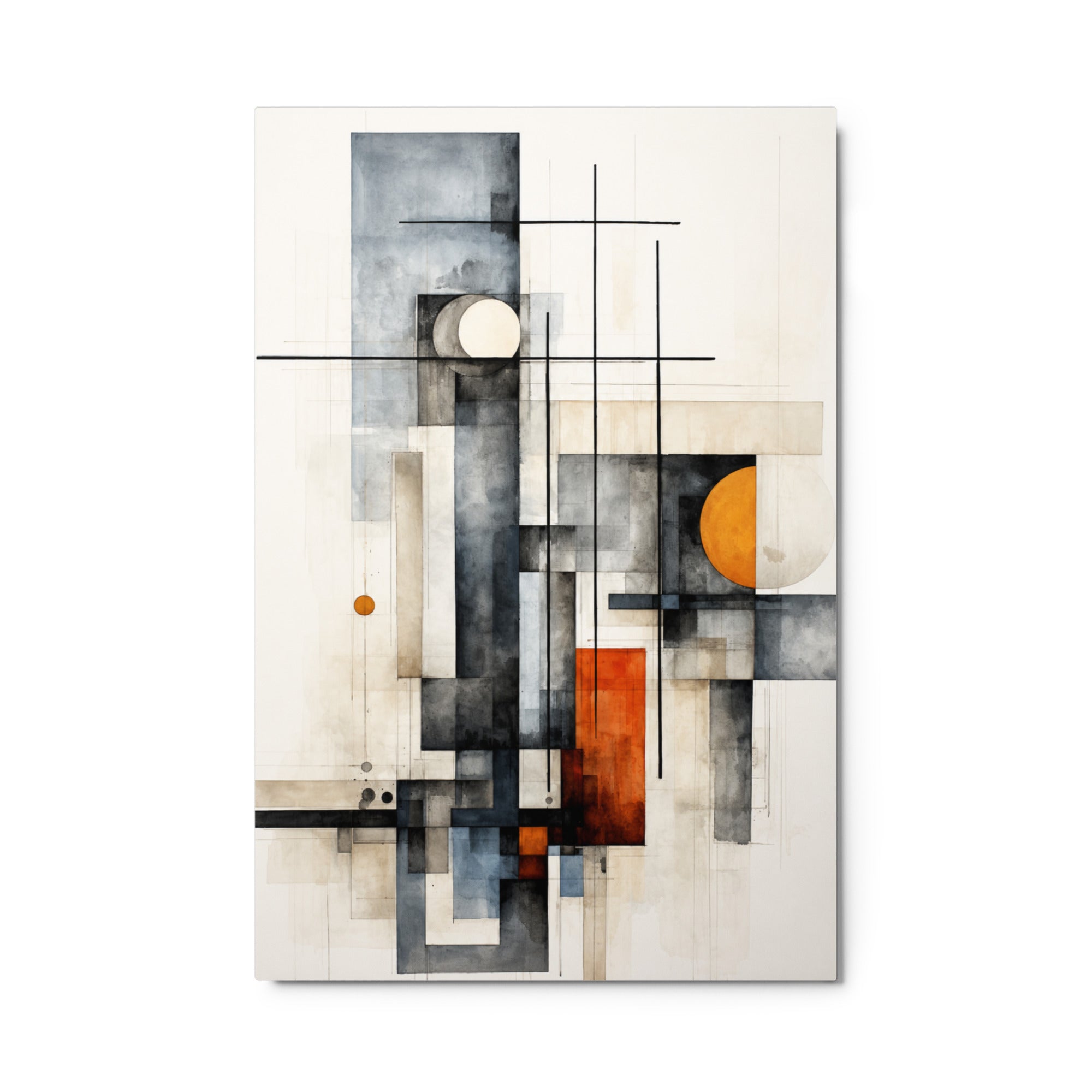 Girder wall art product image as a metal print in 24 x 36 inch statement piece