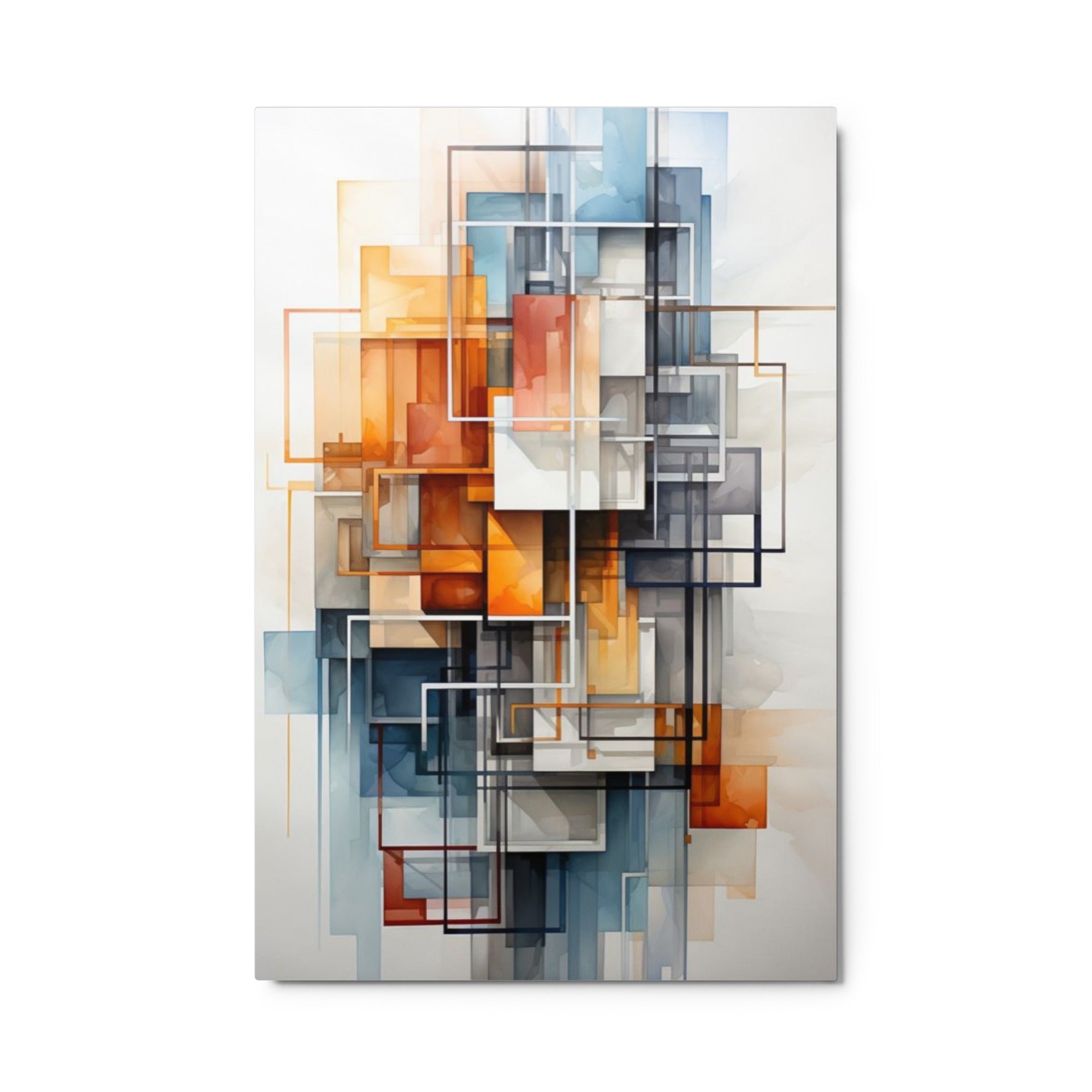 Metal Prints Lattice Abstract Wall Art By Mb Canvas Vivid colors & premium materials. ready to hang 