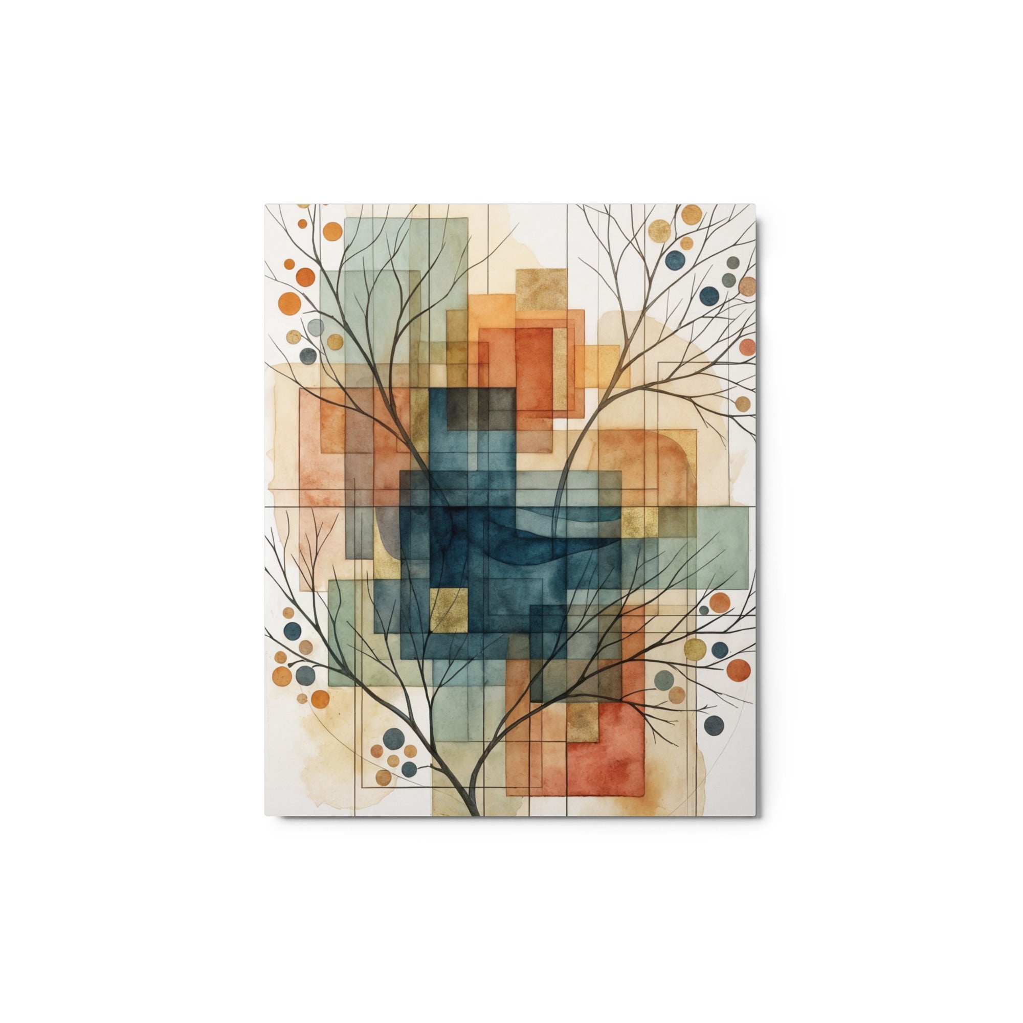 Always metal print urban shown in front view in 8 x 10 inch universal size