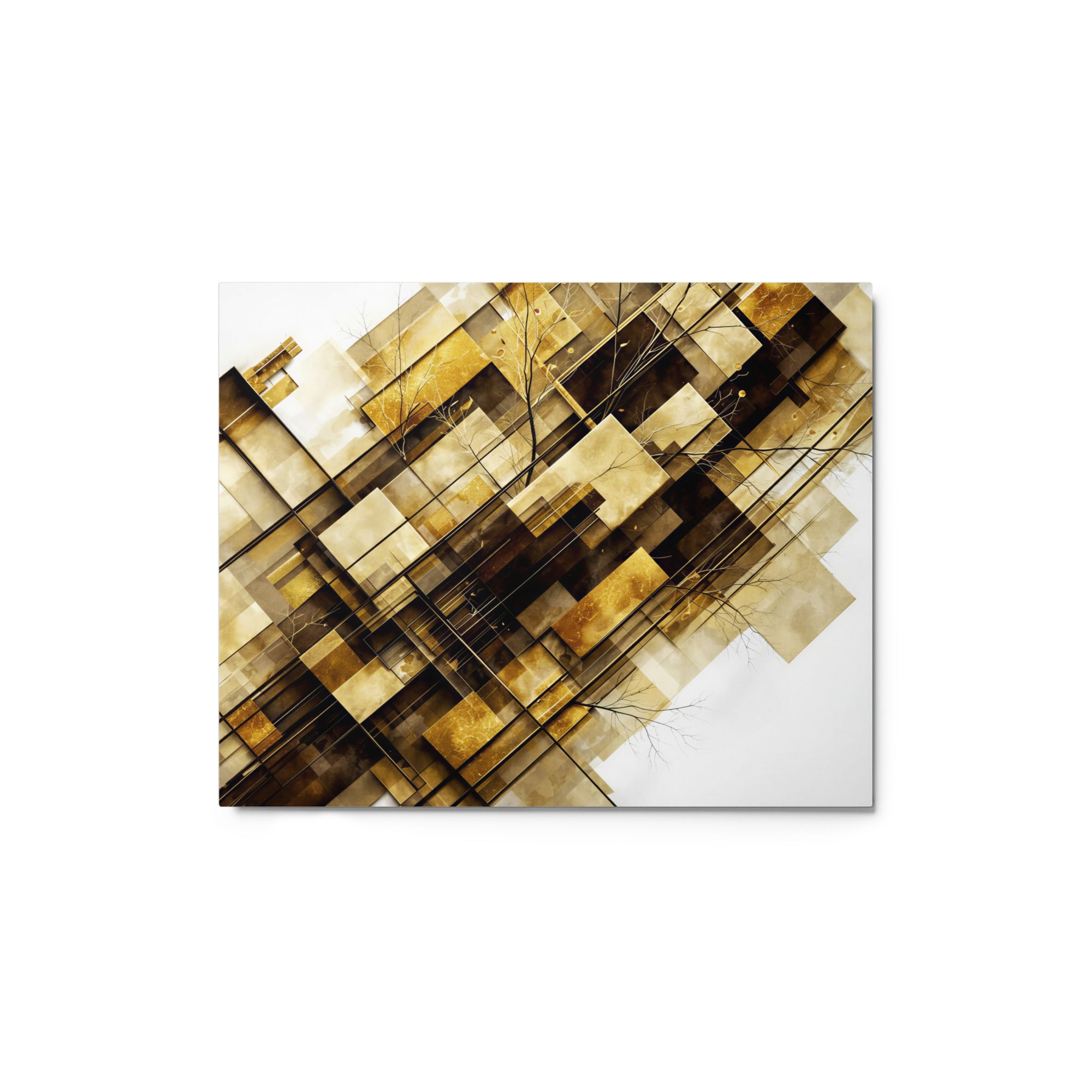 Helios wall art product image as a metal print in 11 x 14 inch universal size
