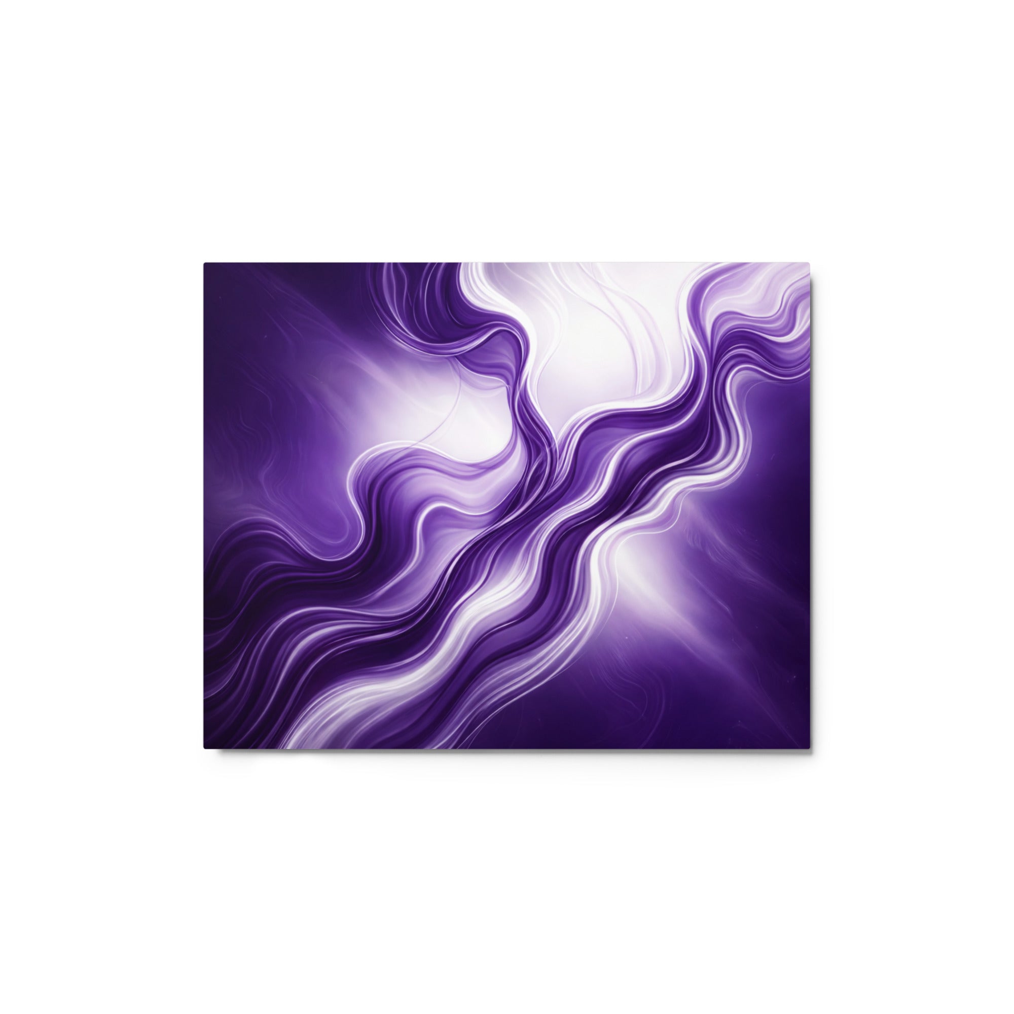 Silk metal print front-facing product image in 12 x 12 inch universal size