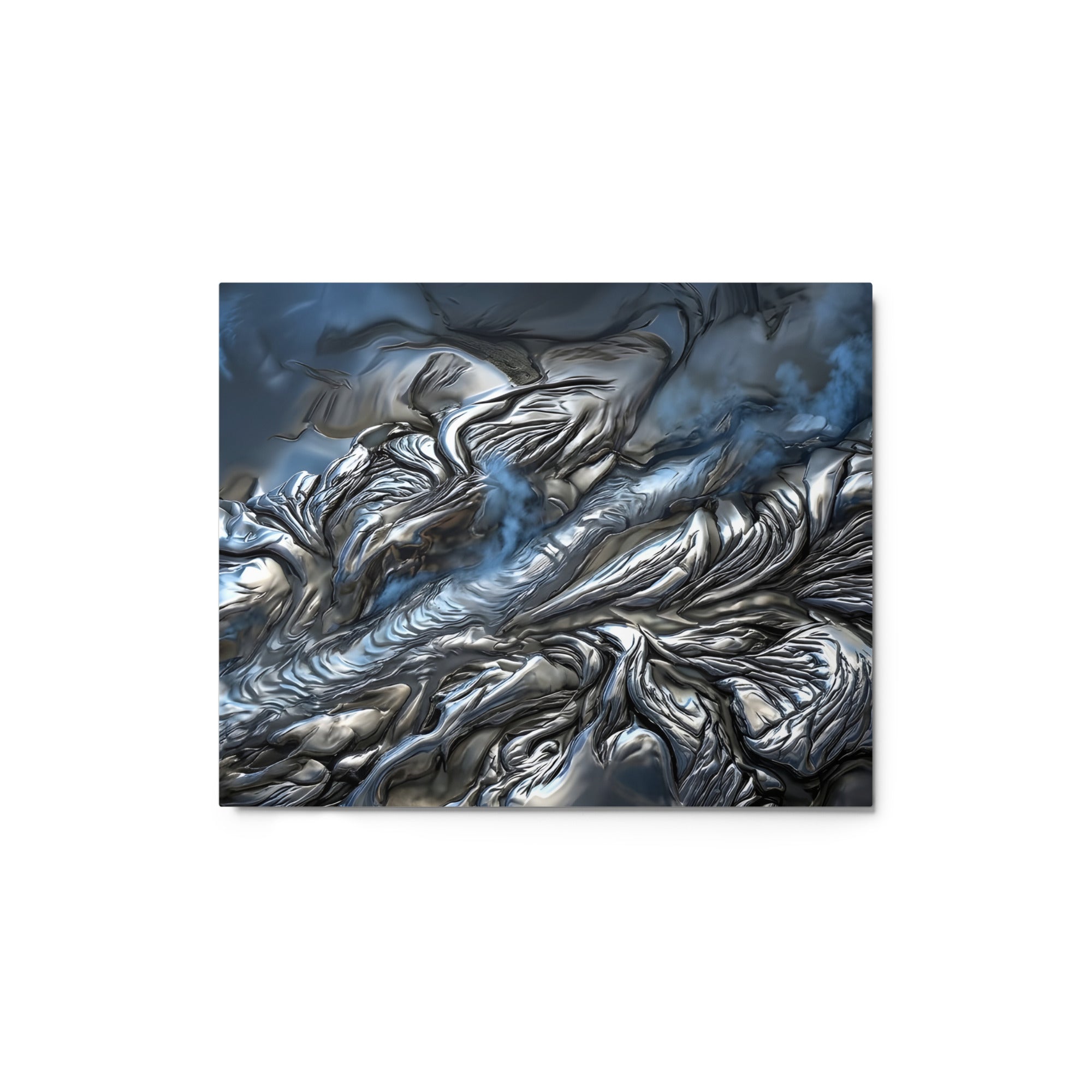 Andesite wall art product image as a metal print in 11 x 14 inch universal size