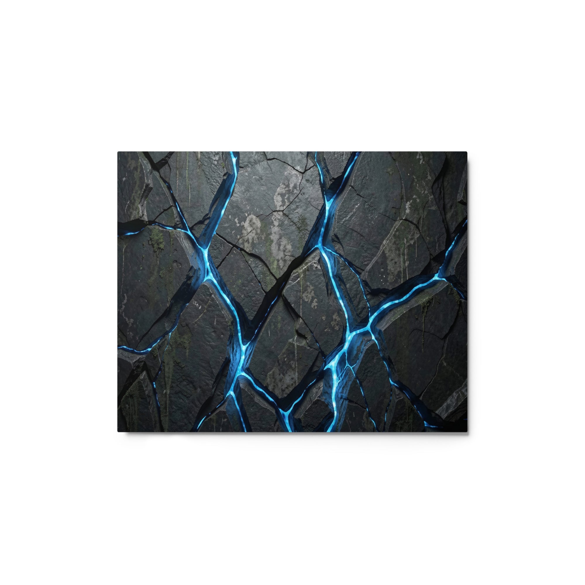 Igneous wall art product image as a metal print in 11 x 14 inch universal size
