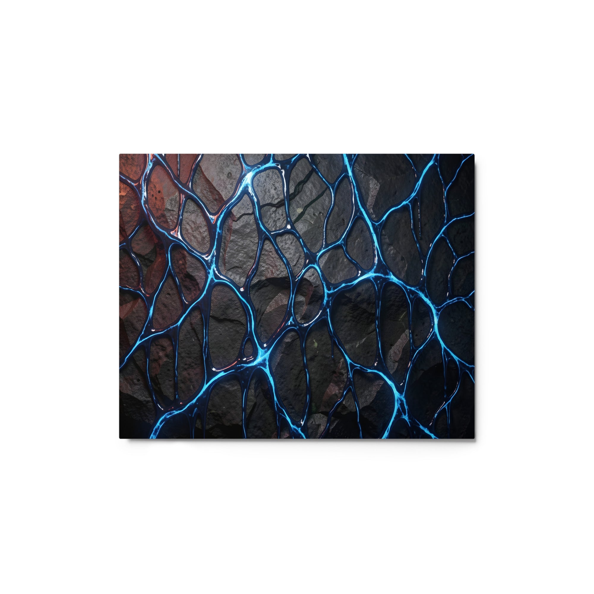 Magmatic wall art product image as a metal print in 11 x 14 inch universal size
