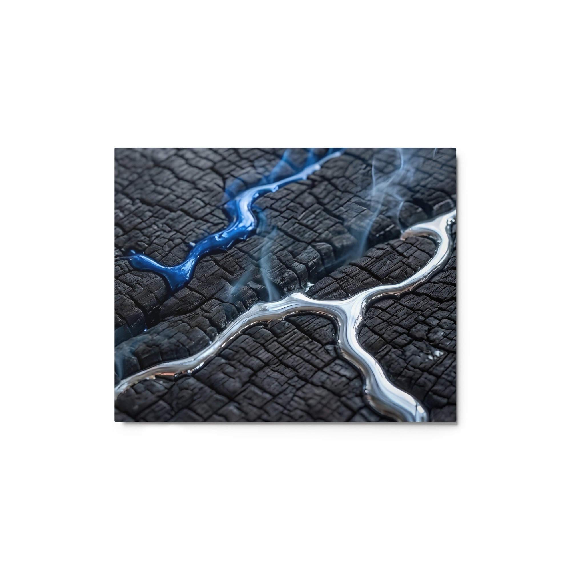 Rhyolite wall art product image as a metal print in 11 x 14 inch universal size