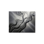 Smoke wall art product image as a metal print in 11 x 14 inch universal size