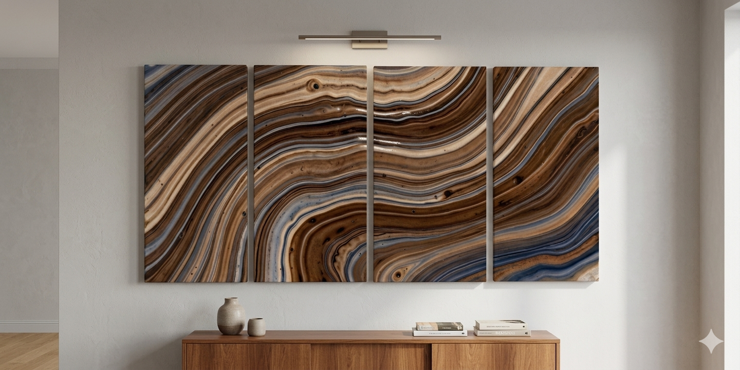 Dune bundle tetrad shown in product view in 12 x 24 inch universal size