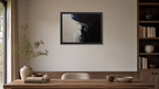 Passivation framed paper at 24x36 inch (landscape) scale in a premium residential office