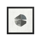 COVER framed paper gloss — Black, 12″×12″