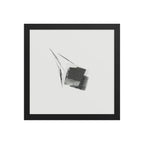 FEN framed paper gloss — Black, 12″×12″