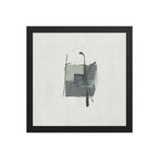 ICON framed paper gloss — Black, 12″×12″