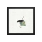 LINER framed paper gloss — Black, 12″×12″