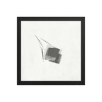 MEER framed paper gloss — Black, 12″×12″