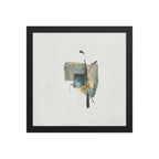 NOTICE framed paper gloss — Black, 12″×12″
