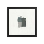 SUSHI framed paper gloss — Black, 12″×12″