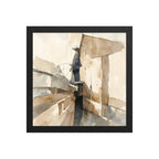 Border framed paper — Black, 12″×12″