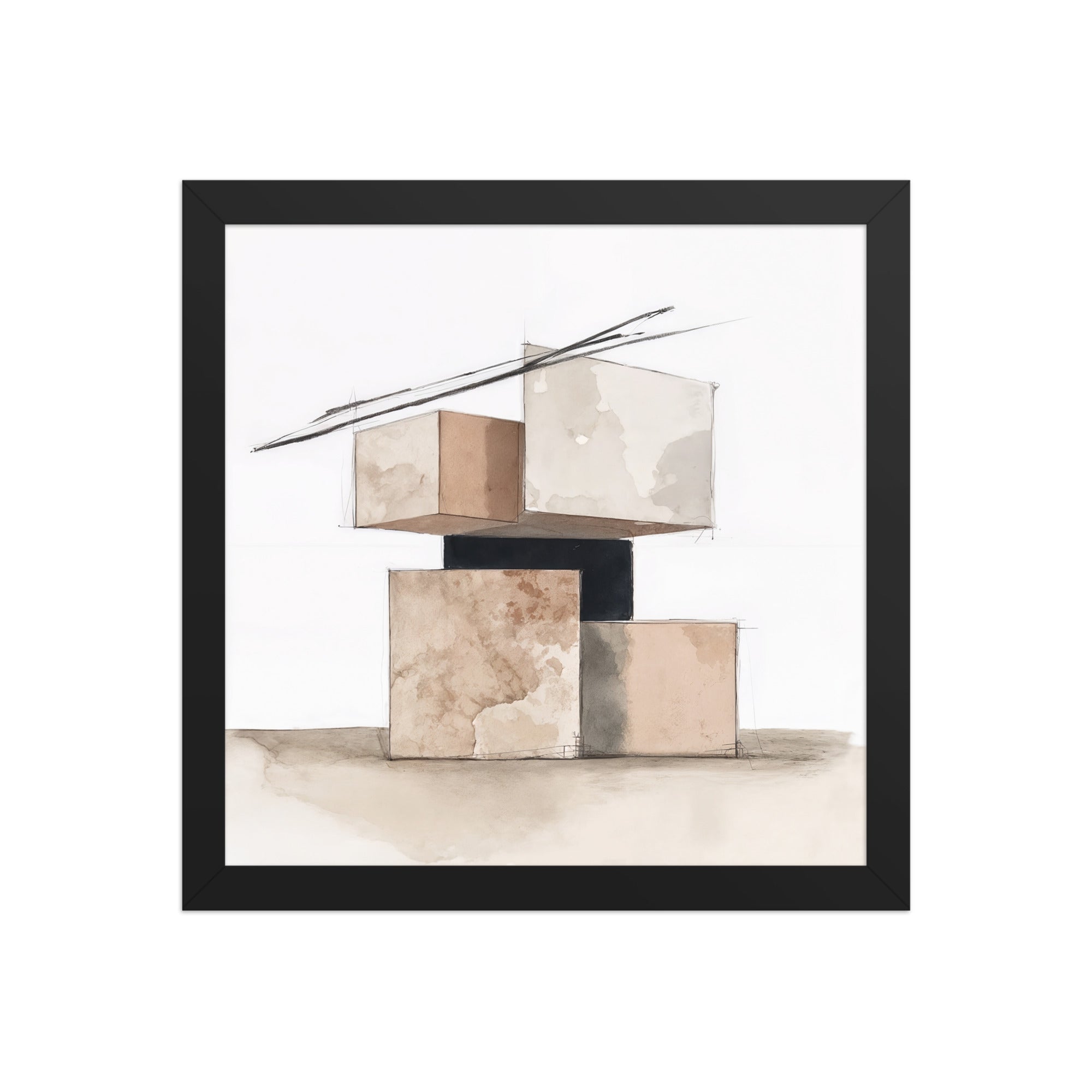 MB CANVAS ABSTRACT WALL ART PRODUCT MOCKUP