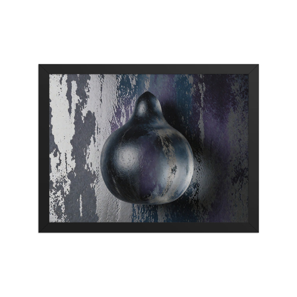 DROP — Framed Paper, Black, 12×16