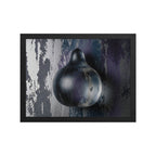 DROP — Framed Paper, Black, 12×16