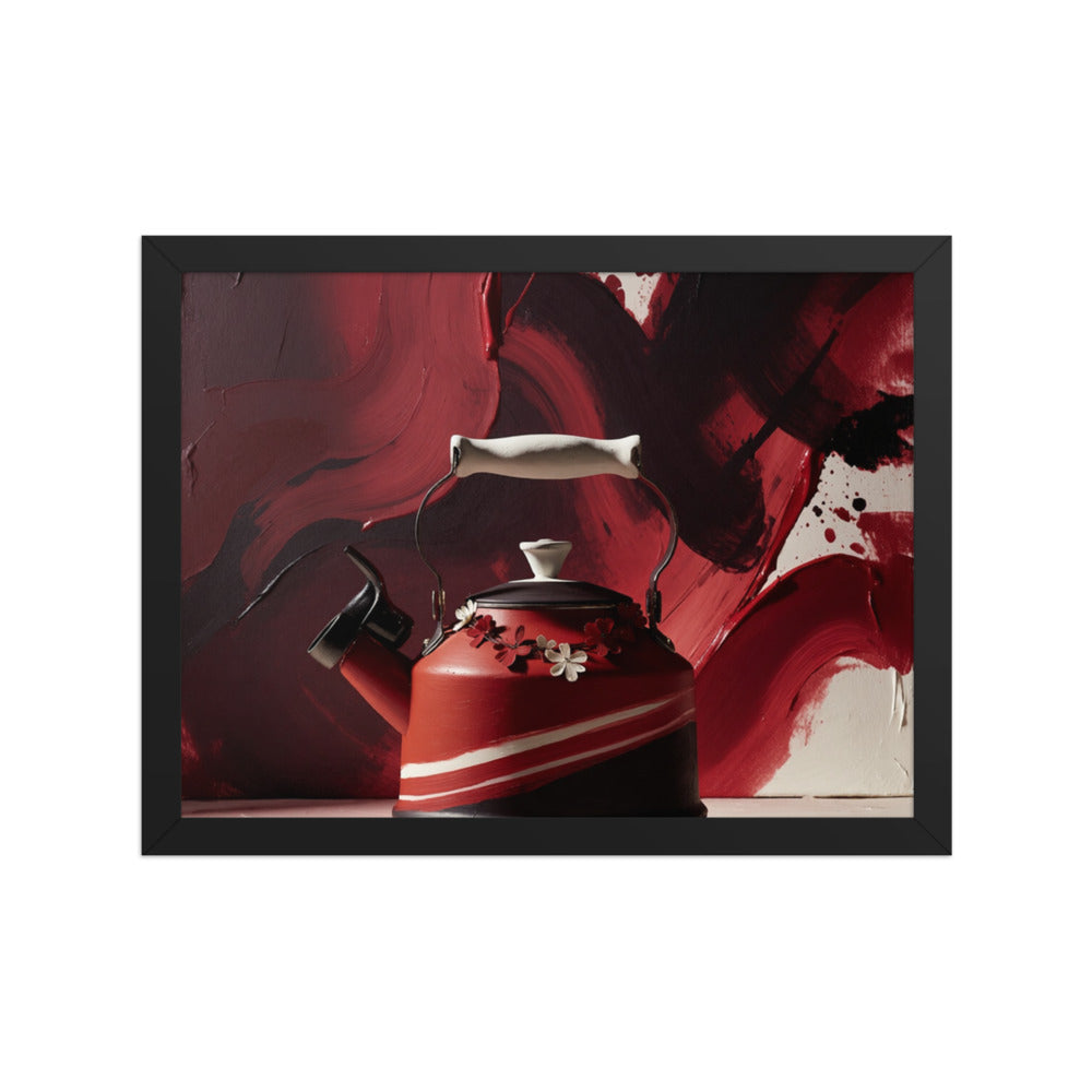 CARAFE — Framed Paper, Black, 12×16