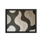 TWILL — Framed Paper, Black, 12×16