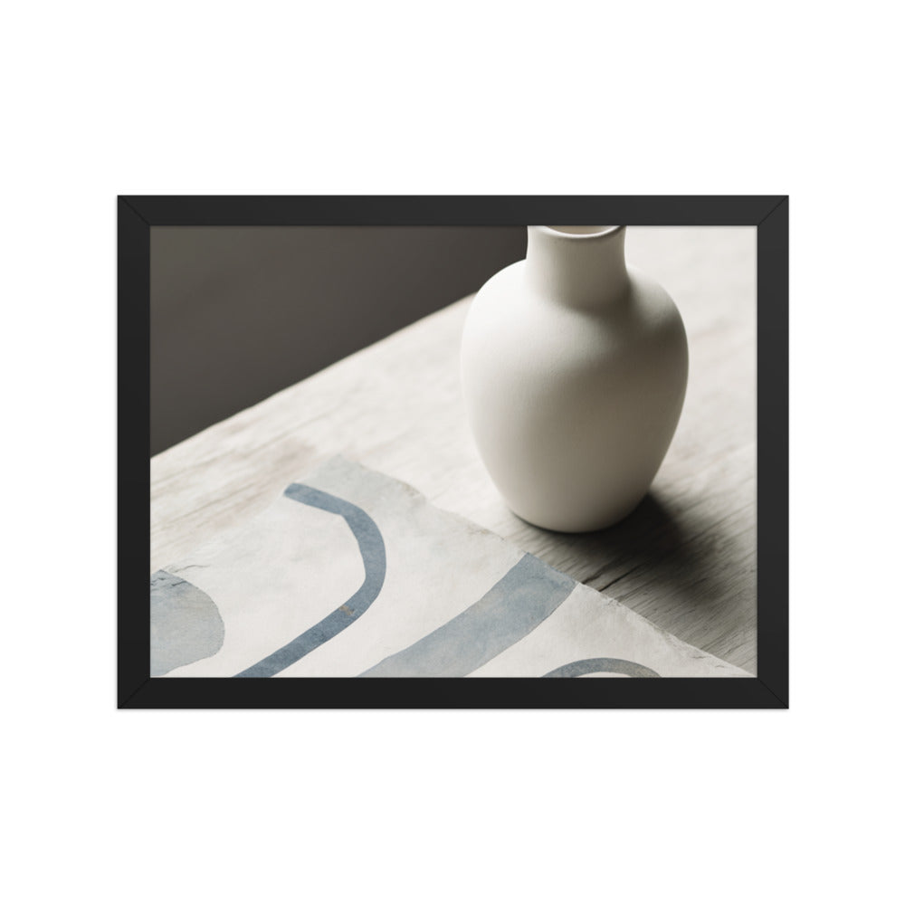 VESSEL — Framed Paper, Black, 12×16
