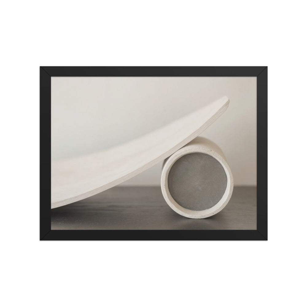 CAMFER — Framed Paper, Black, 12×16