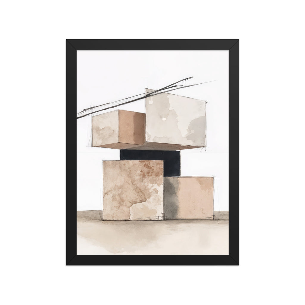 MB CANVAS ABSTRACT WALL ART PRODUCT MOCKUP