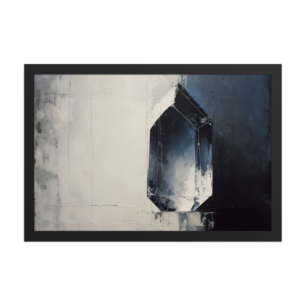 CHIP — Framed Paper, Black, 12×18