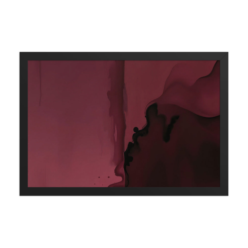 CARINENA — Framed Paper, Black, 12×18