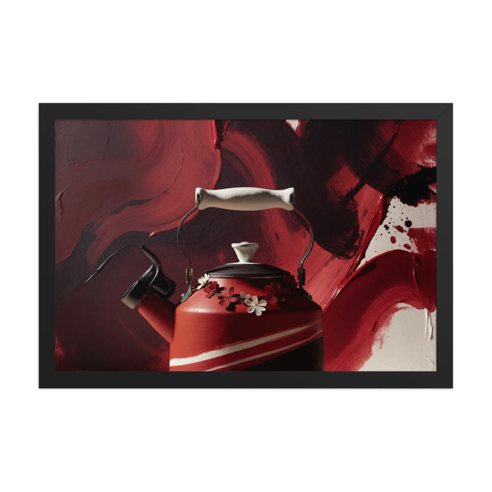 CARAFE — Framed Paper, Black, 12×18