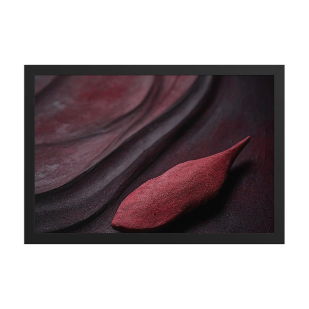 CASK — Framed Paper, Black, 12×18