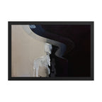 PASSIVATION framed paper gloss — Black, 12″×18″