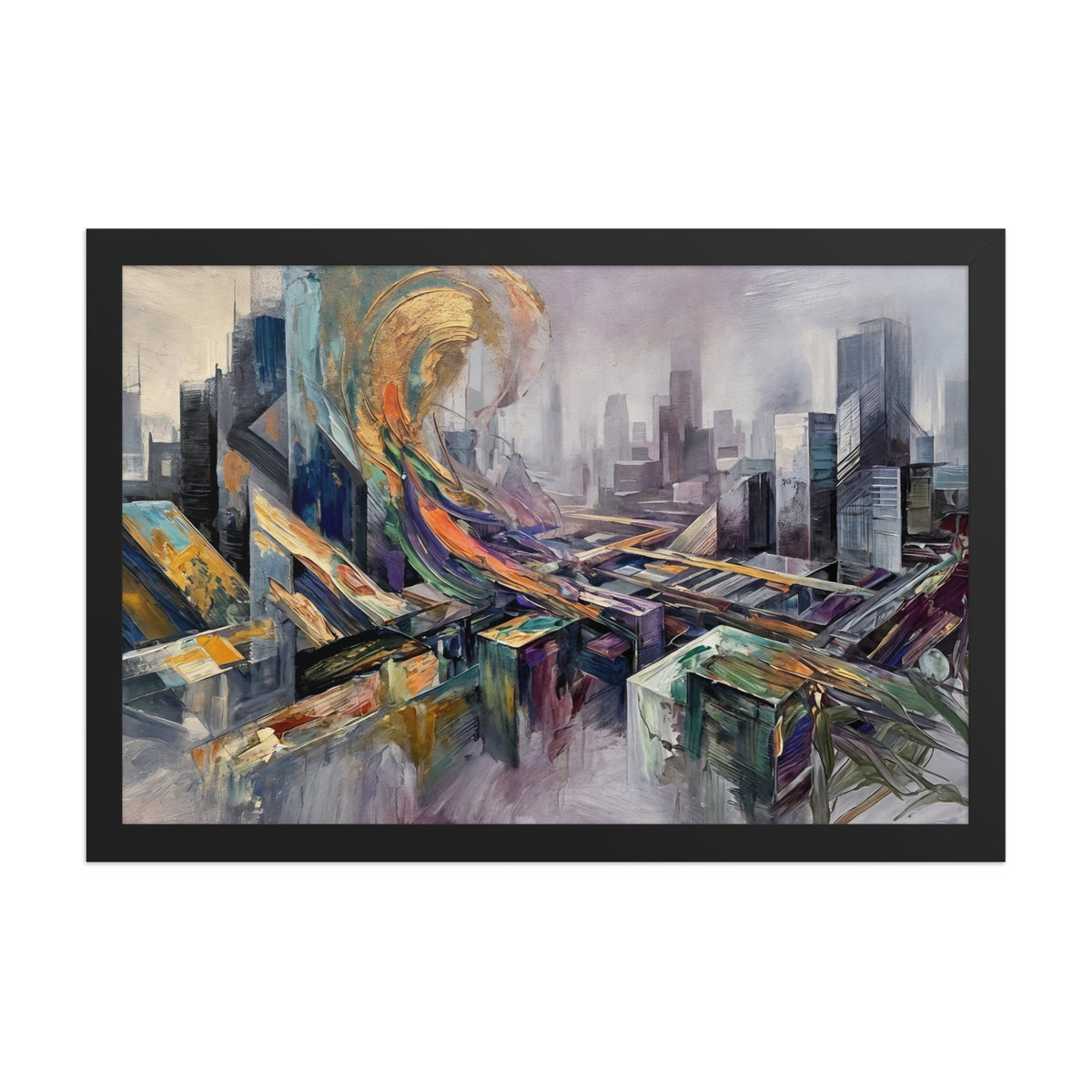 MB CANVAS ABSTRACT WALL ART PRODUCT MOCKUP