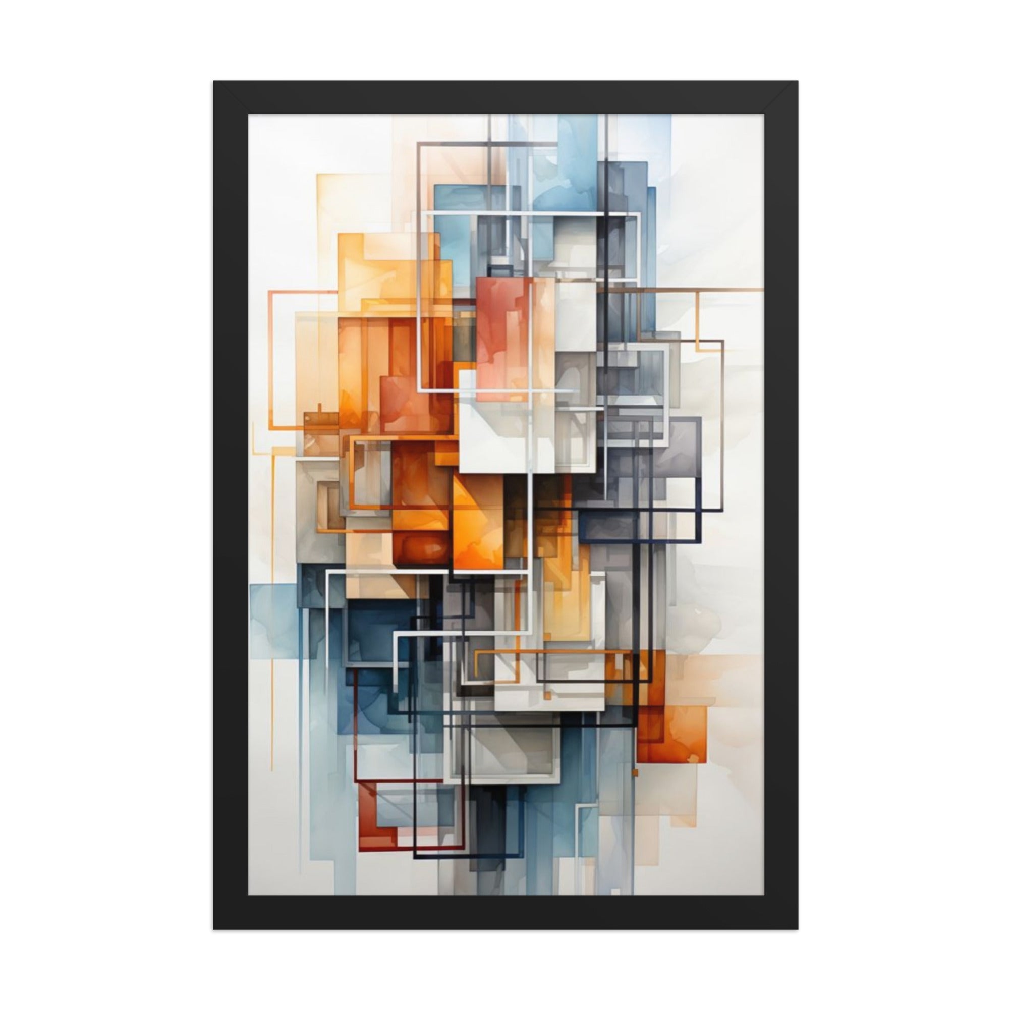 MB CANVAS ABSTRACT WALL ART PRODUCT MOCKUP