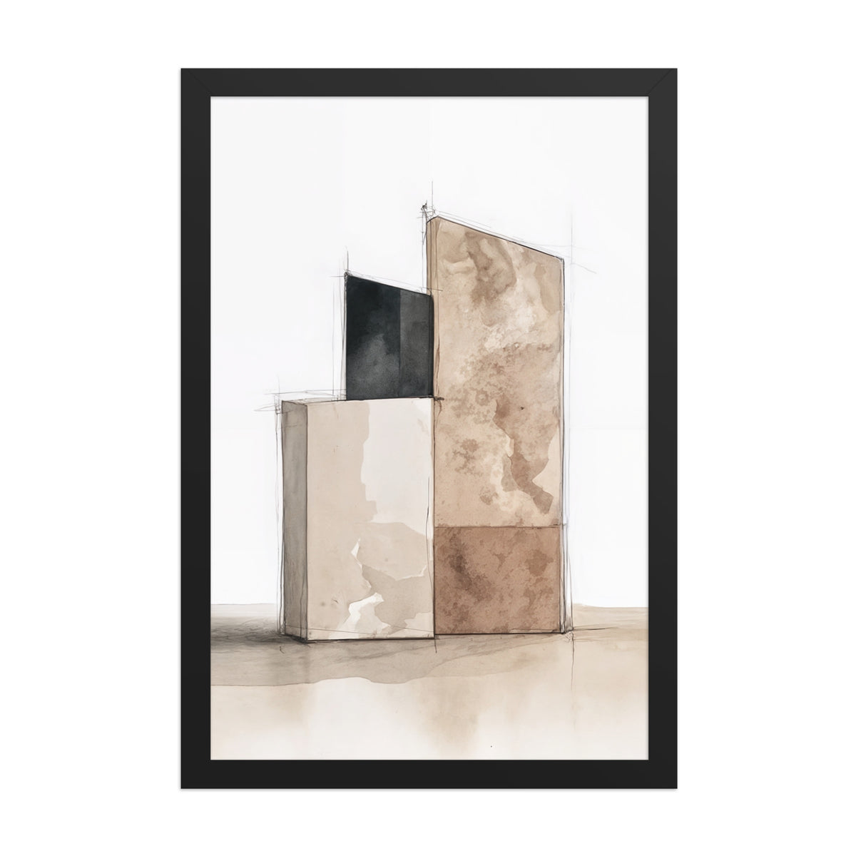MB CANVAS ABSTRACT WALL ART PRODUCT MOCKUP