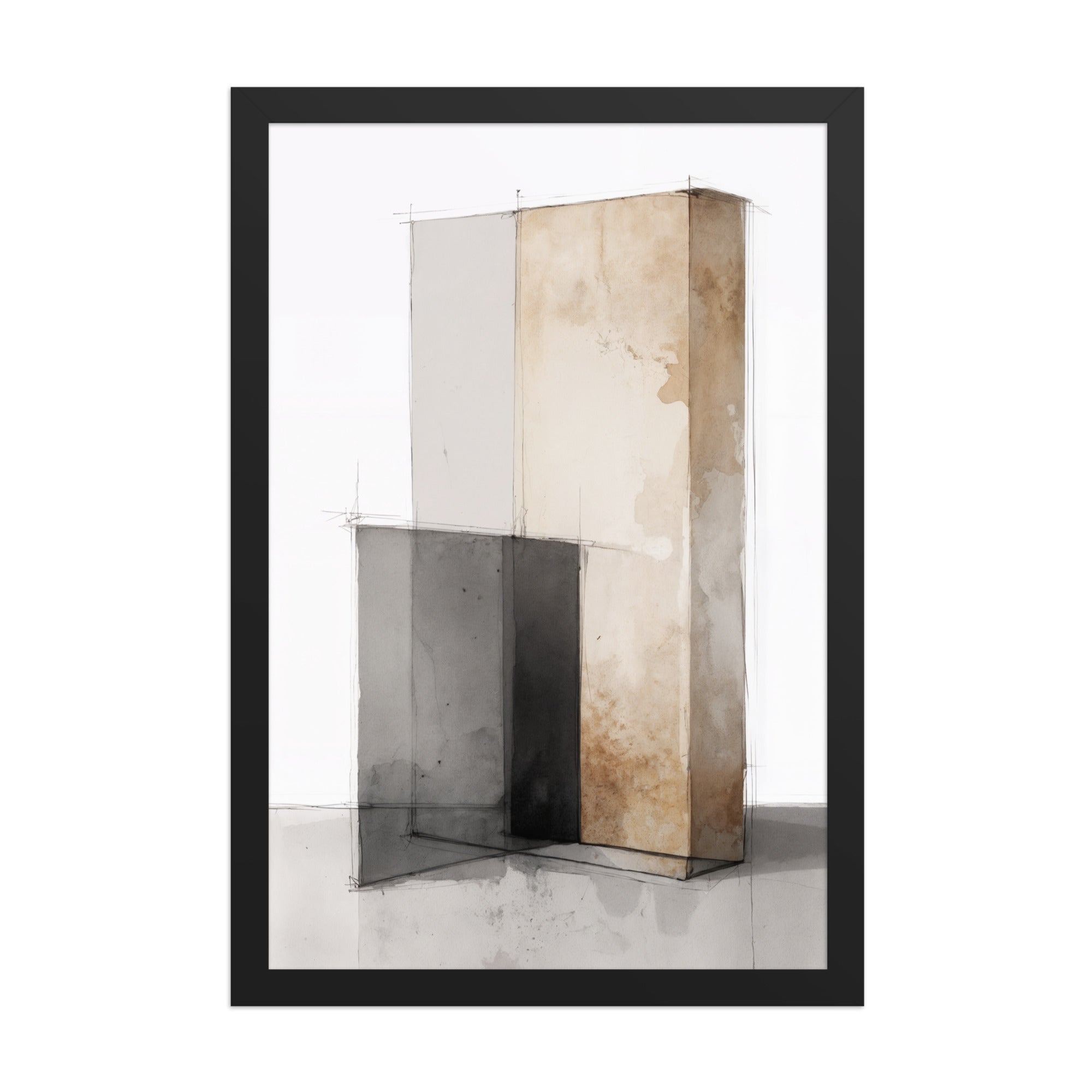 MB CANVAS ABSTRACT WALL ART PRODUCT MOCKUP