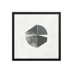 COVER framed paper gloss — Black, 16″×16″