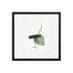 LINER framed paper gloss — Black, 16″×16″