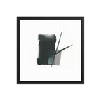 MAKI framed paper gloss — Black, 16″×16″
