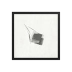 MEER framed paper gloss — Black, 16″×16″