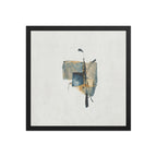 NOTICE framed paper gloss — Black, 16″×16″