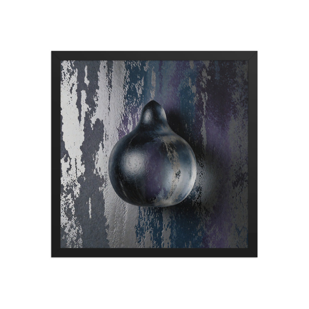 DROP — Framed Paper, Black, 16×16
