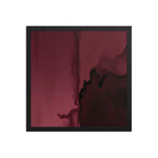 CARINENA — Framed Paper, Black, 16×16