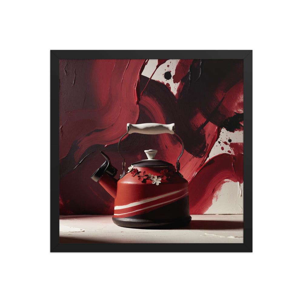 CARAFE — Framed Paper, Black, 16×16