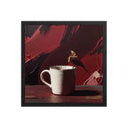 KILN — Framed Paper, Black, 16×16